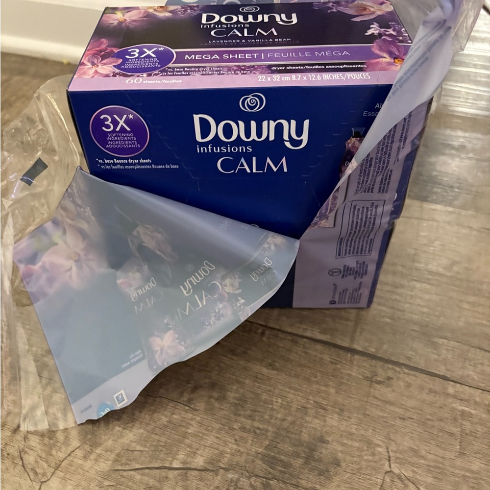 Downy Infusions Calm Mega Sheets - Purple